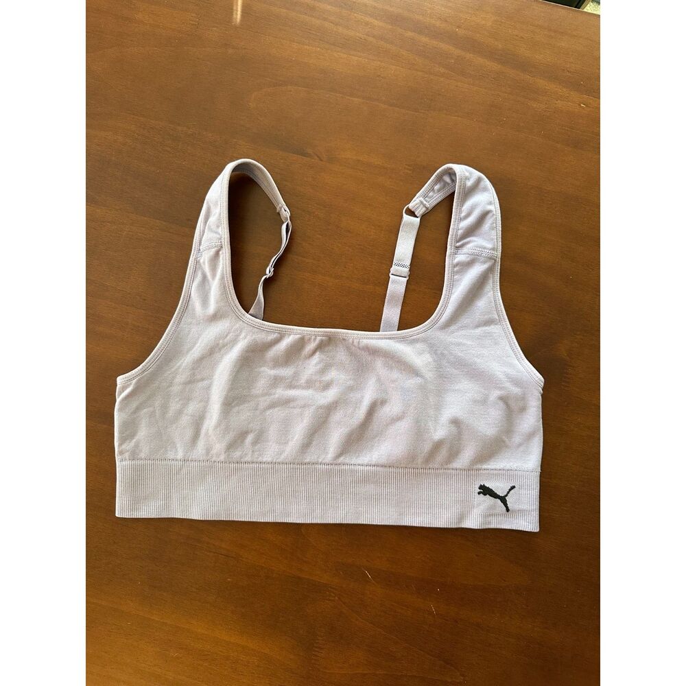 Women's Lilac Puma Sports Bra Size XL